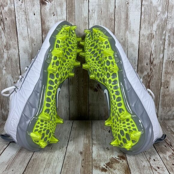 Nike Alpha Huarache 7 pro LAX wolf gray volt cj0265 101 mens‎ 8.5 - Picture 7 of 8